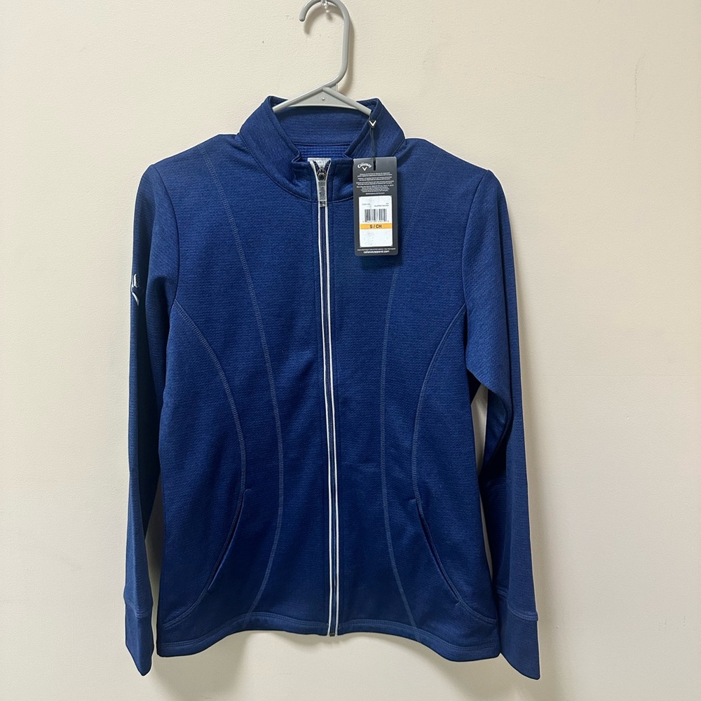 Callaway Deep Blue Full-Zip Jacket